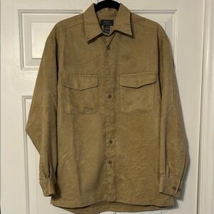 Liz Claiborne Crazy Horse Beige Shirt
